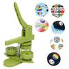 Button Maker Machine 100 Sets DIY Badges Button Pressing Machine for Present Family