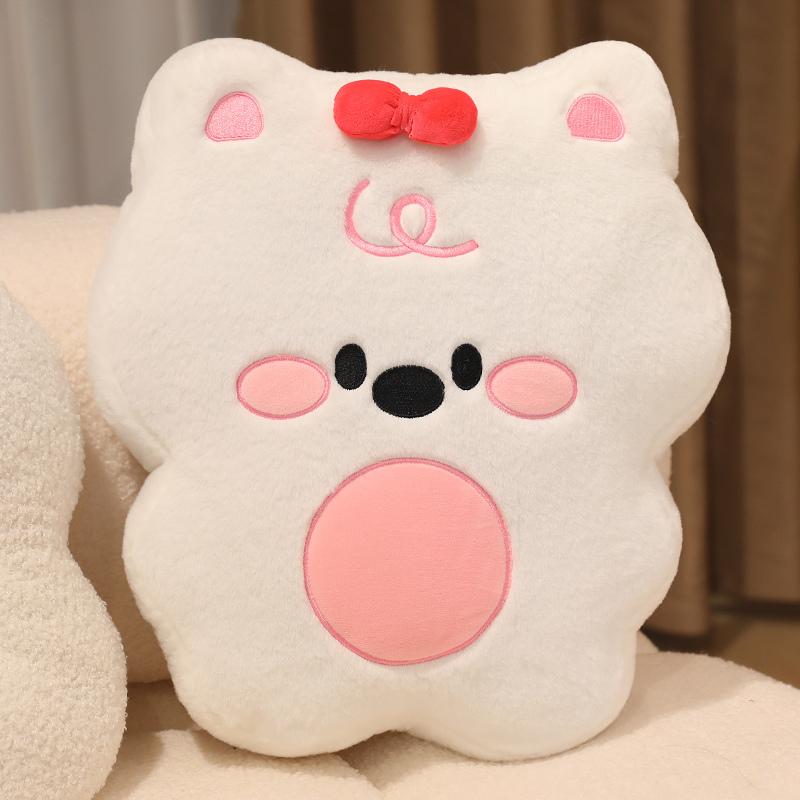 Мягкая подушка в виде милого животного, плюшевая капибара, собака, свинья, пингвин, плюшевая кавайная игрушка, милая плюшевая игрушка, кавайный милый подарок для детей