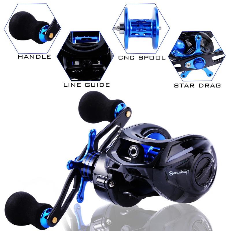 Набор удочек и катушек, металлическая рыболовная катушка, корбоновая удочка, костюм для морской рыбалки на окуня