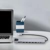 10-в-1 USB-C концентратор Док-станция Прочный Многофункциональный Легкий Компактный