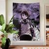 Hot L-Lain Anime Tapestry Home Decoration Unique Cyberpunk Wall Hanging For Bedroom/Living Room, Perfect For Anime & Sci-Fi Fans