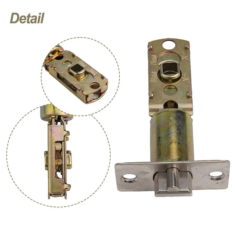 1Pcs Stainless Steel Door Lock Latch Lockbody Internal Bolt Catch New Lock Tongue Core Hardware