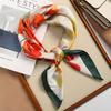 New simulated silk scarf square scarf women's fashion versatile high sense 71 square scarf spring and autumn decorative scarf scarf