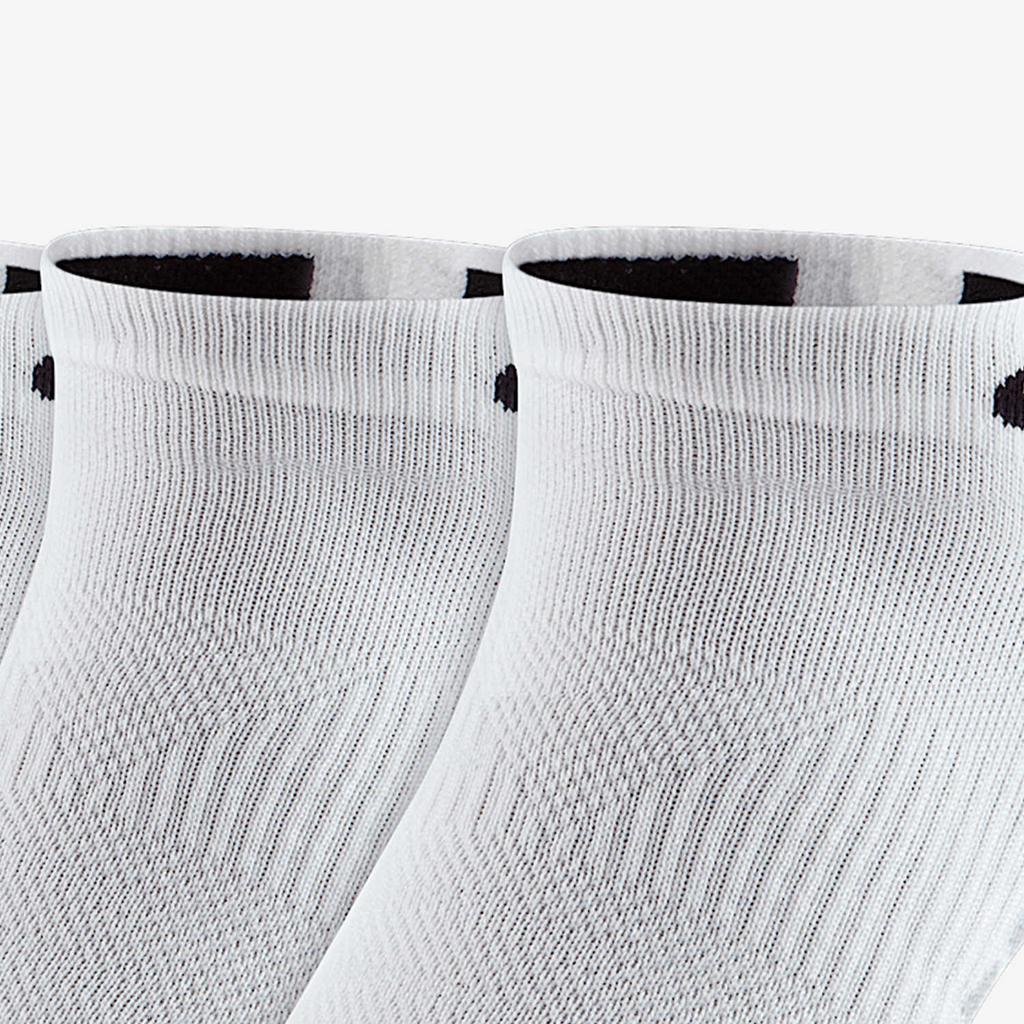Nike Носки-невидимки унисекс, 3 пары, белые SX6940-100