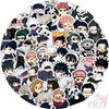 100 шт./компл. Q Baby Jujutsu Kaisen наклейки DIY альбомы для вырезок Декор наклейки наклейки