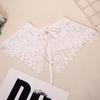 Versatile Small Shawl Spring And Summer Dress Base Decoration Fake Collar Women'S Doll Collar White Fake Collar