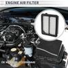 X Autohaux Engine Air Filter for Honda CR-V 2.0L 2020-2022 Long Life Element Filter Air Cleaner No.172205K0A00 1 Pc