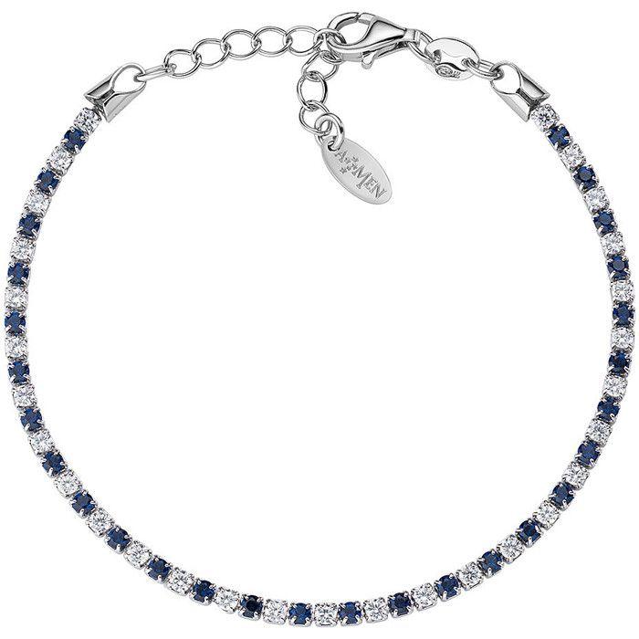 Bracelet - Argent 925 Bleu - Amen - BTABBBL16