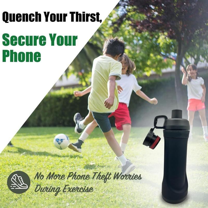 Бутылка для воды Diversion Secret Hidden Mobile Phone Stash It Travel Outdoor Pool Side Hidden Mini Safe