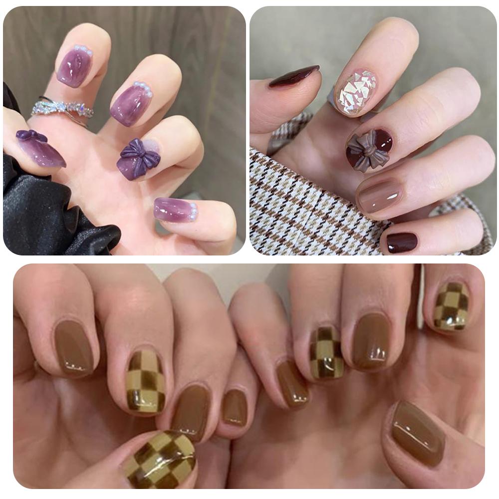 PHOENIXY 8 мл 12 шт. маникюрный полуперманентный блестящий гель-лак для ногтей долговечный верхний базовый гель для замачивания гель УФ-светодиодный лак модный блестящий дизайн ногтей