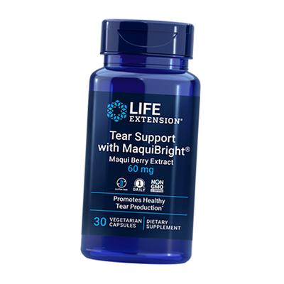 Средство для поддержки функций слезных желез, Tear Support with MaquiBright, 30вегкапс (71346024)