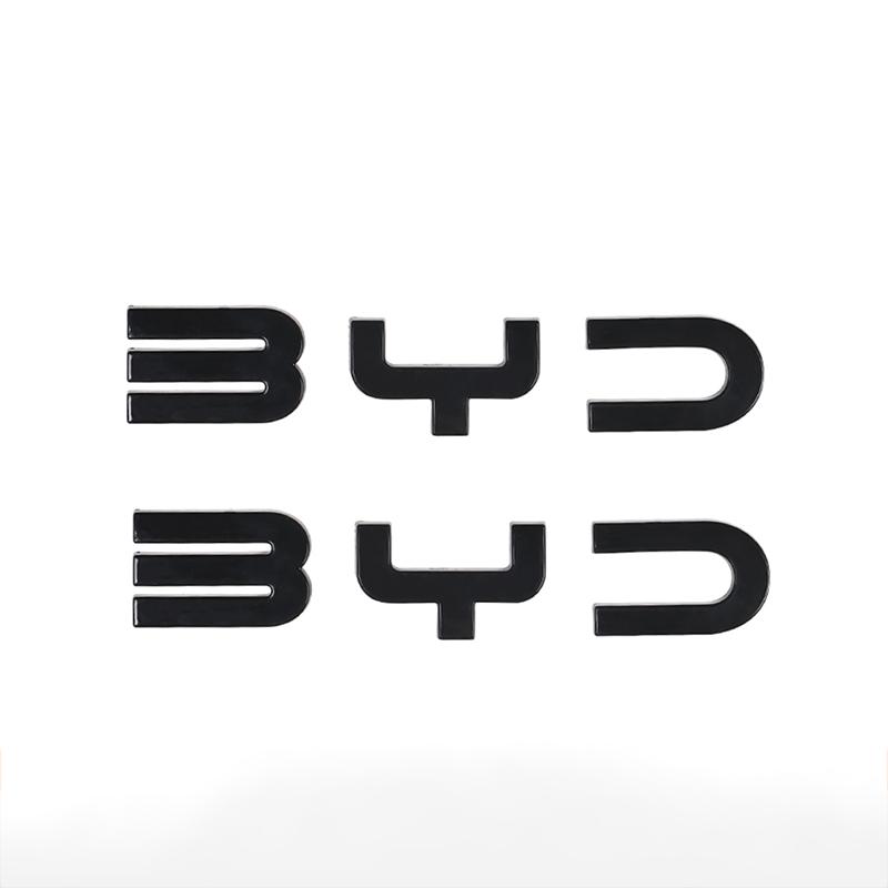 Для BYD SEALION 7 Черный Воин наклейка на логотип автомобиля Черный Воин Задний значок Стиль модификации Покрытие Значок автомобиля