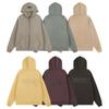ESS Fog 3D Letter Hooded Sweatshirt Men Women Loose Fit Fleece Cardigan Casual Streetwear