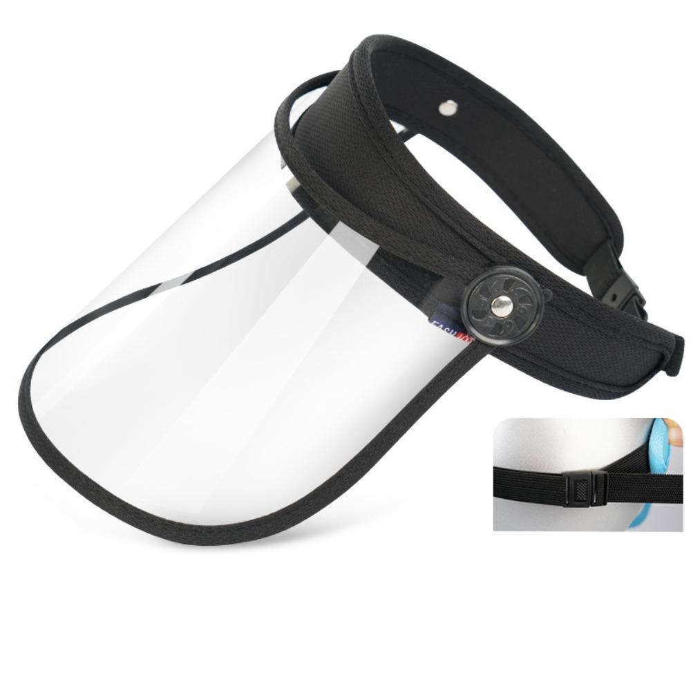 Breathable Clear Face Cover Transparent Face Protection Splash Guard Walking