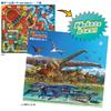 Dinosaur Board Game Volcano Eruption Powerful Cinder Block Attacks Beverly for 2 To 6 People [A Dinosaurs! ]
