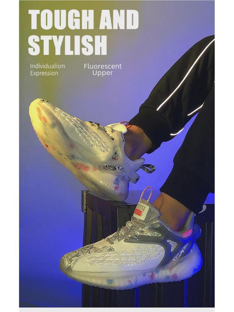 Мужские черные кроссовки Dragon Scale Warrior – модная повседневная спортивная обувь в стиле попкорн AJ