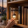 Винтажная книжная полка Подвесной ночник Декоративная полка-лампа для домашней библиотеки