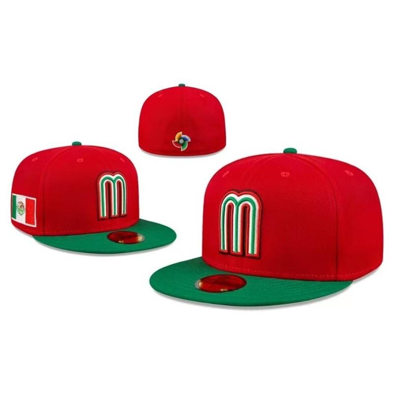 Embroidered Mexico Baseball Cap With Letter M Adjustable Fit Unisex Adult Hat Casual Wear