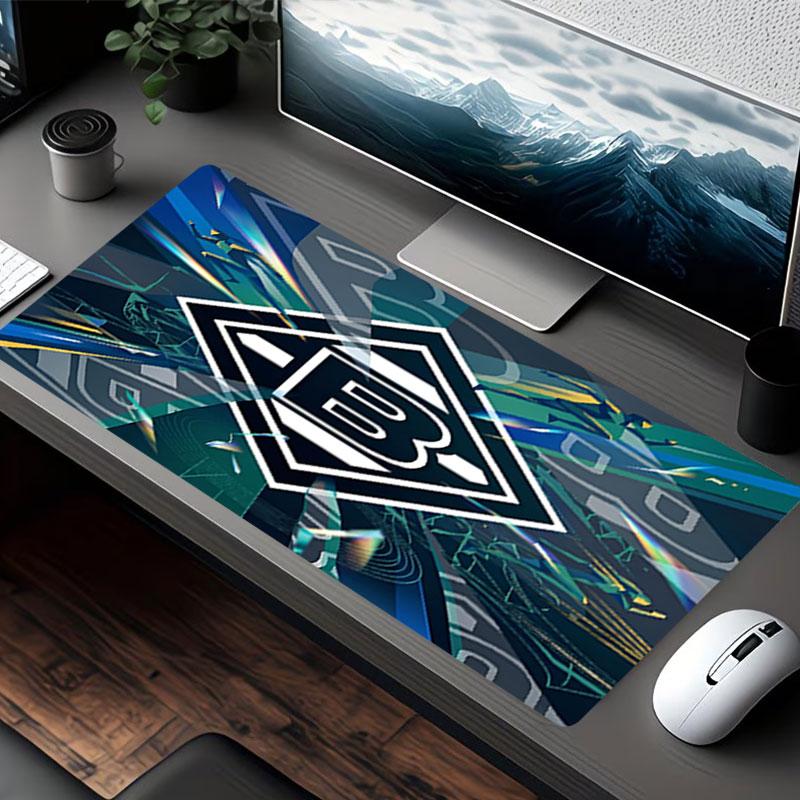 Borussia Monchengladbach Print Mouse Pad, for Keyboard Pad Laptop PC Mat for Office Home Use, Desk Decor, Perfect Birthday Gift for Gamers