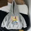Best-selling children's fashionable hooded sweatshirt - Boy and Girl Goku Pattern Series - Breathable and Cute Outfit