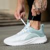 Модная мужская обувь для бега Летняя сетчатая обувь для активного отдыха и пешего туризма Мягкая подошва Легкая Тренировочная Дышащая Повседневная обувь для пробежек Tenis Masculino