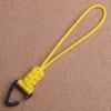 High Strength Paracord Keychain Triangle Buckle Parachute Cord Carabiner  Hiking