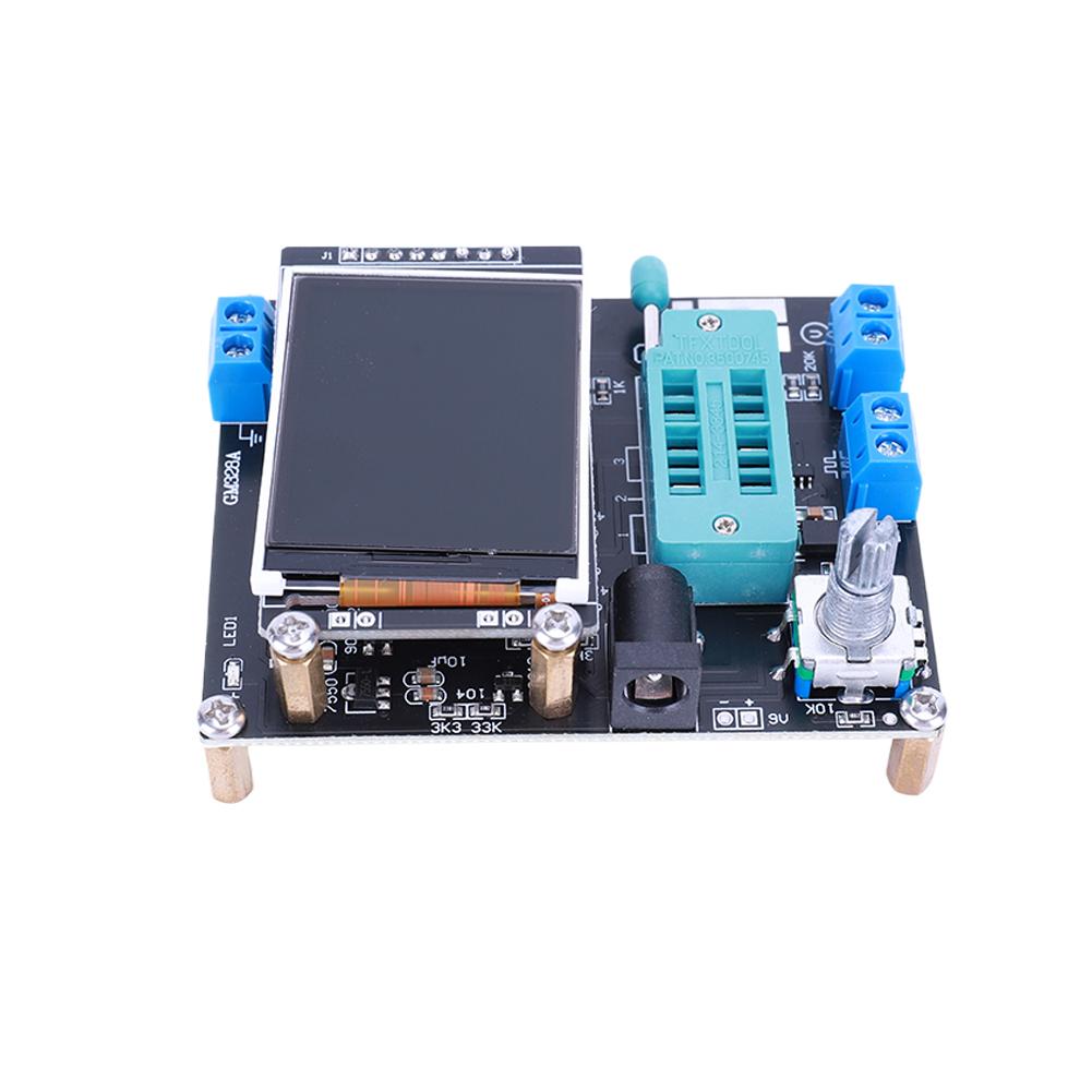 GM328 Тестер транзисторов Диодная емкость Индуктивность Измеритель ESR Тип-C Заряд GM328A Вольт-частотный тестер Электронный комплект