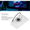 Вентилятор охлаждения RGB с защитной пластиной для PS5 Slim Digital/Disc, автоматическая регулировка скорости с помощью датчика температуры, 3 ручных скорости вентилятора и концентраторы USB3.0, система охлаждения