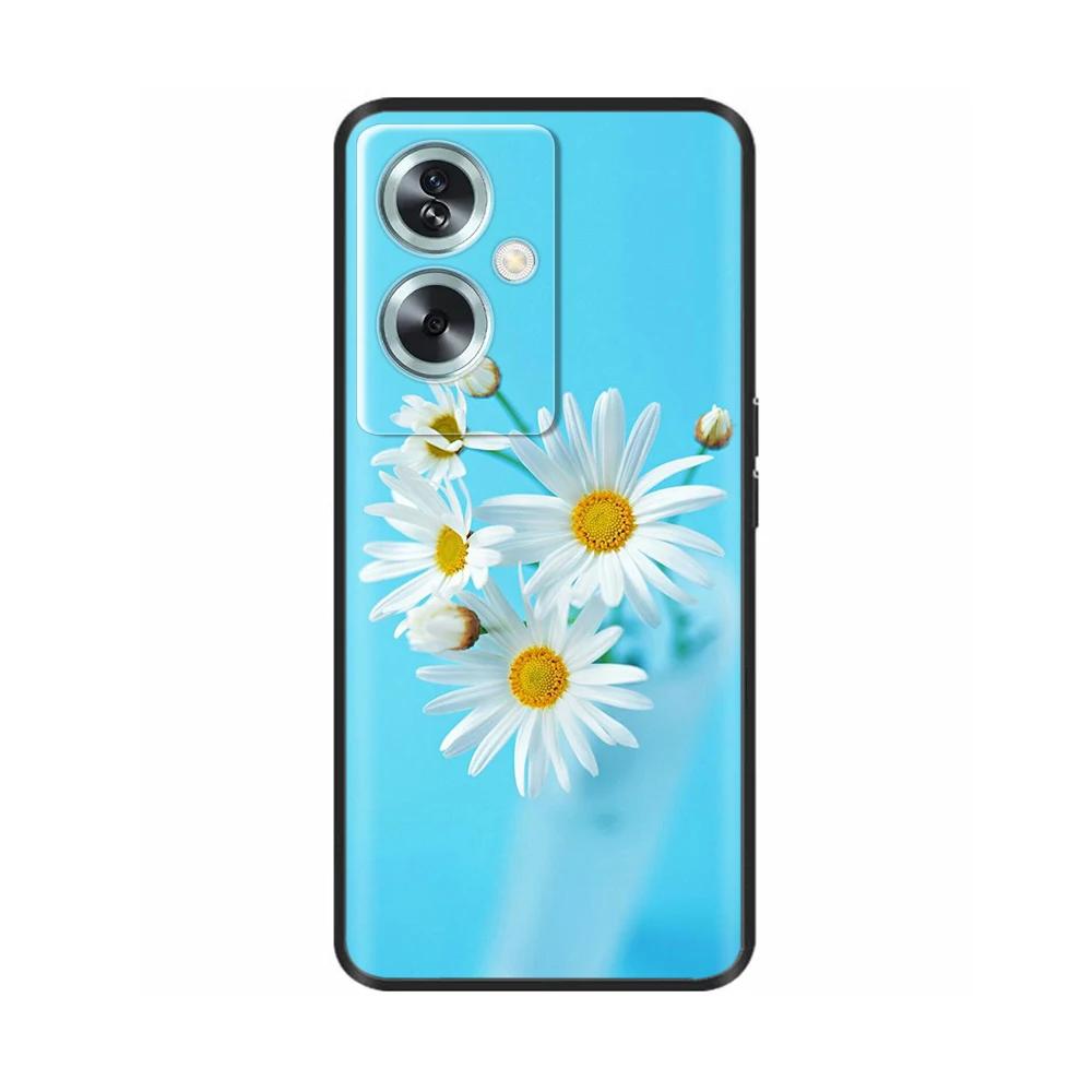 Крашеный чехол для Oppo A79 A78 Мягкий черный чехол для телефона для Oppo A79 A78 4G 5G OppoA79 CPH2553 Мягкий силиконовый защитный чехол-оболочка