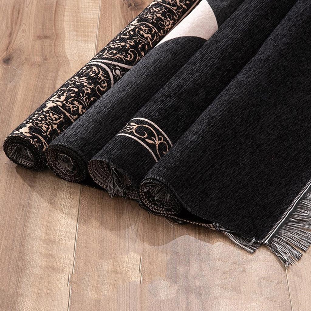 Арабский молитвенный коврик с кисточками Исламские молитвенные коврики Мусульманские паломничества Одеяло Домашний коврик для колен Машинная стирка