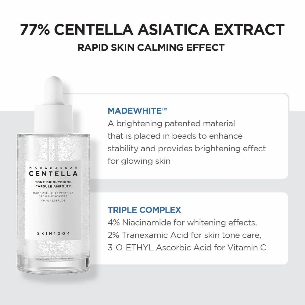 Skin1004 Мадагаскарская центелла Tone Brightening Capsule Ampoule 100 мл