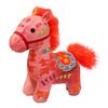 Lucky Horse Plush Toy 2026 Year of The Statue Stuffed Pony Doll Auspicious Festival Decor Gift for Adult Child Family