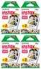 Fujifilm Instax Mini Instant Film 2 x 10 листов x 4 упаковки (Всего 80 листов)