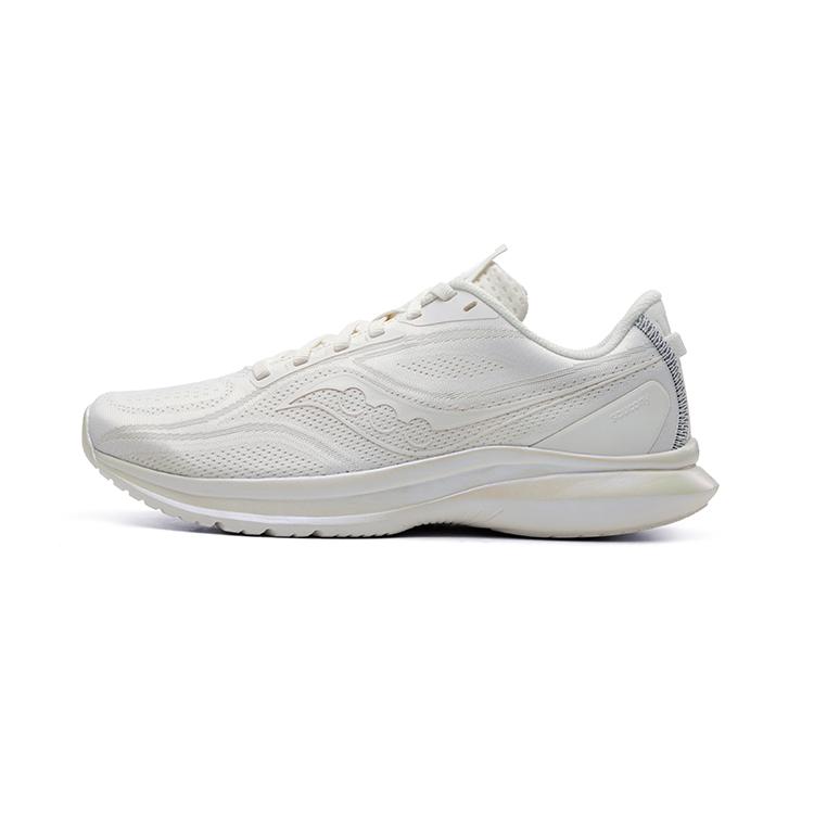 Saucony Kinvara ForHer Cushioning Slip Resistant Lightweight Rebound Low top Training Running Shoes Women's White S18197-1