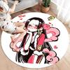 One Piece Boa Hancock Round Area Rug Carpet Rug For Living Room Bedroom Sofa Playroom Decor Nonslip Floor Mat