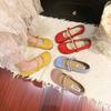 Late Evening Breeze Gentle Shoes Flat Single Shoes Women's 2025 New Summer Mary Jane Shoes with Skirts Soft-soled Maternity Shoes