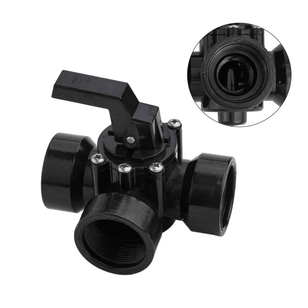 In Way Way Valve Steering Valve 3-Way Steering Way Adjustable Flow Feature Sand Pump Port Spas Specifications Steering Valve