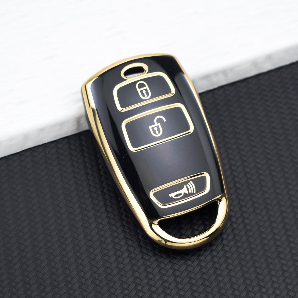 TPU чехол для ключа Защитный брелок для старой модели Kia Grand Carnival Sedona - Защита от царапин Корпус ключа автомобиля Брелок Аксессуары