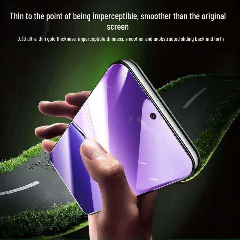 Закаленное защитное стекло OPPO A5/A6 с защитой от синего света, для 5G, на весь экран, противоударное, HD-качество, издание Vitality