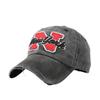 Spot New York embroidered baseball cap men's washed cotton N letter soft top cap hat~
