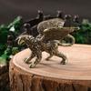 Антикварные Курьозы Тотем Грифоны Многофункциональная Фигурка Животного Латунное Изделие Настольные Аксессуары Декор Комнаты Украшение Детский Подарок