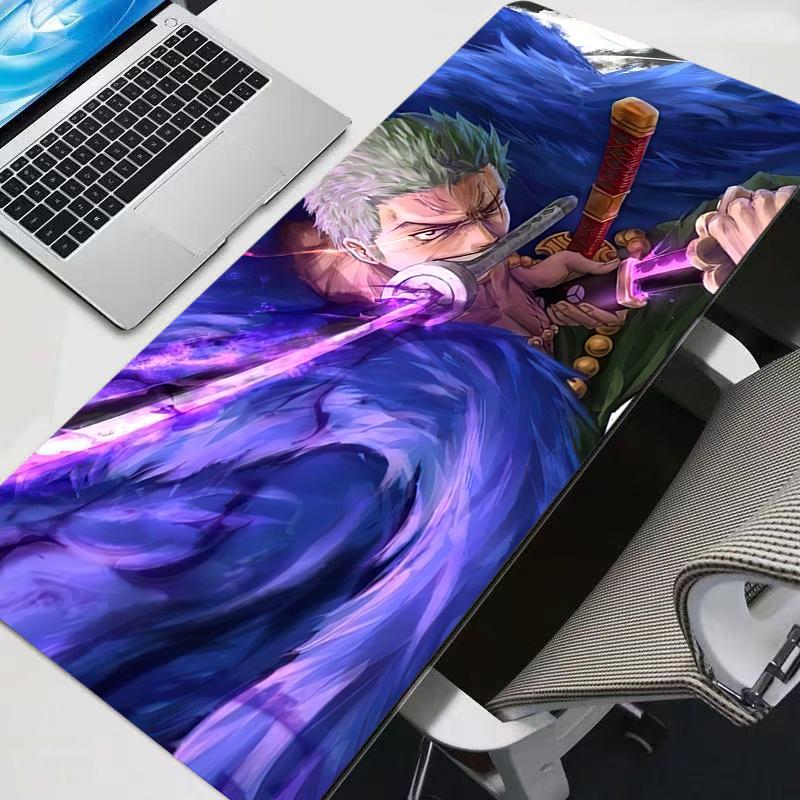 Anime Computer Mouse Pad One Piece Gamer Mouse Pads Large Gaming Mousepad XXL Desk Mause Pad Keyboard durable Mouse Carpet