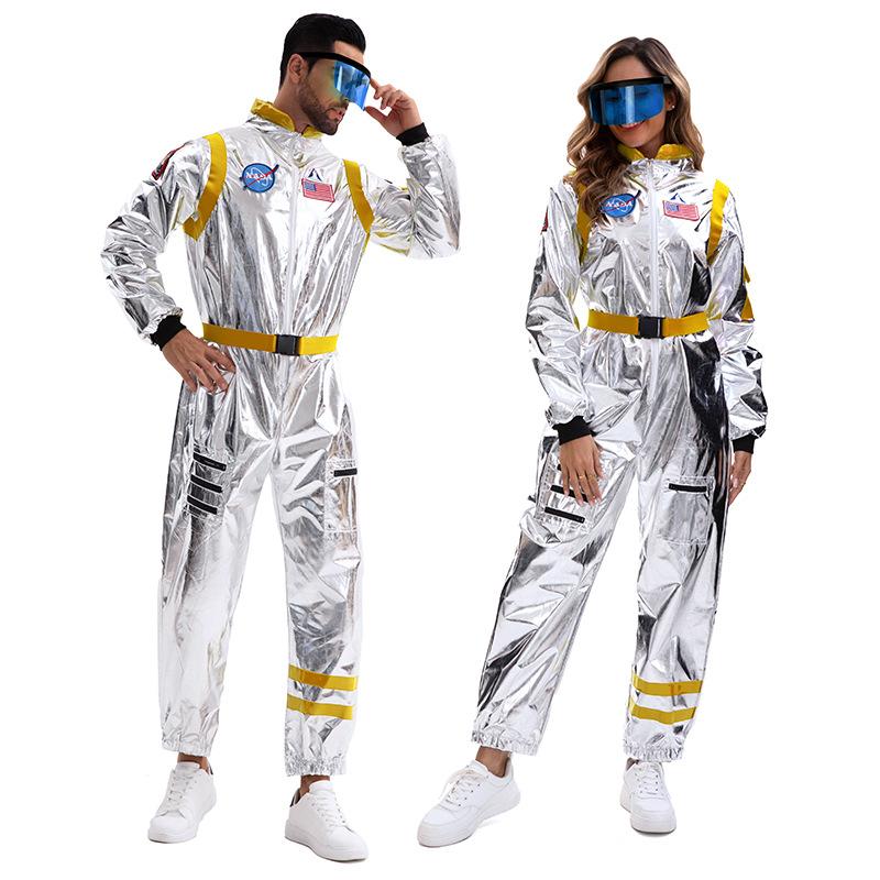 Halloween Astronaut Costume Astronaut Onesie Spacesuit Holiday Party Cosplay Costume