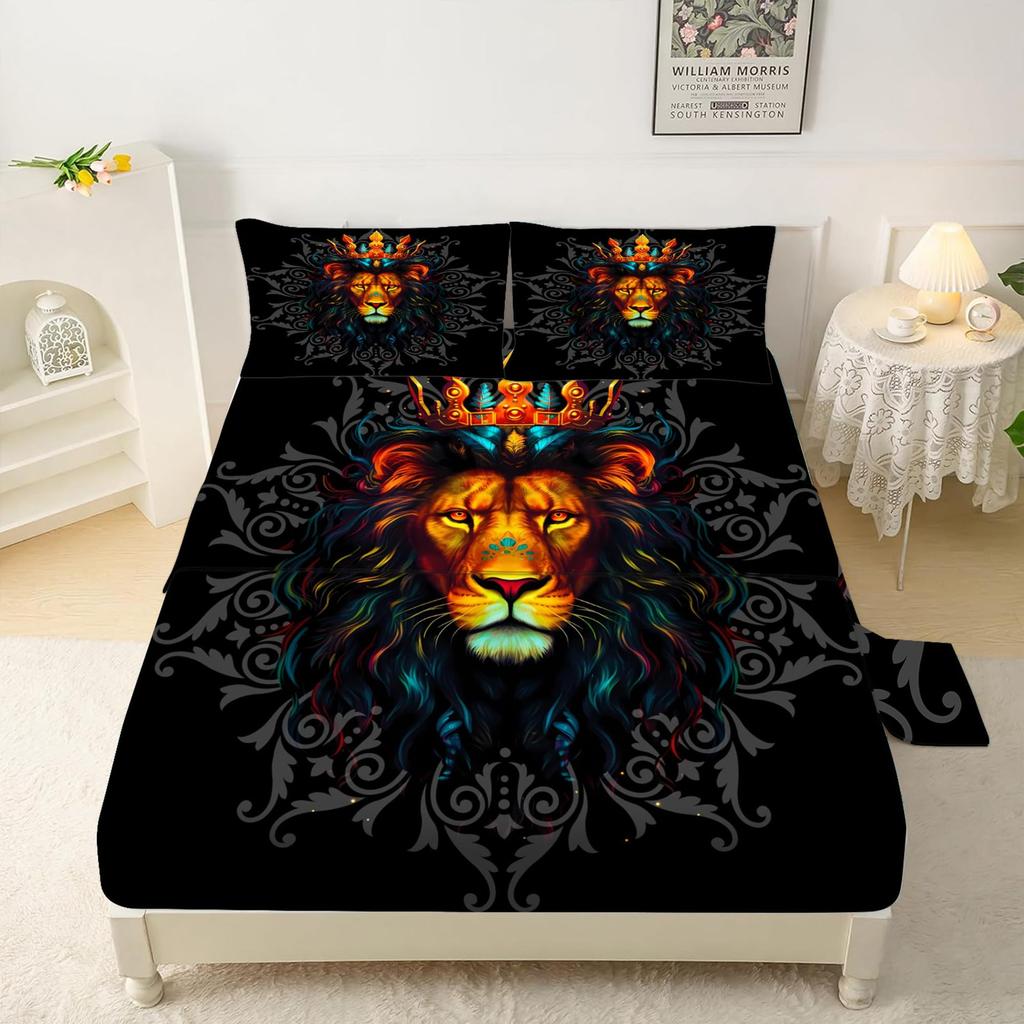 Beautiful Butterfly Pattern Mattress Four-Piece Bedding Set Mattress Bedroom Dormitory Bedding