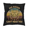 Labyrinth Movie Cushion Cover x Soft Horror Adventure Movie Throw Pillow Case for Sofa Car Square Pillowcase Decoration