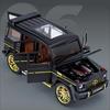 1:Металлическая модель Mercedes-Benz G-Wagen AMG G63 на инерционном механизме, масштаб 1:24, сплав, цвет: розовый
