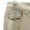 ARMANI COLLEZIONI made in Italy lame Long pants W27 beige stretch Women Used
