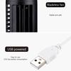 Мини безлопастной электрический USB настольный вентилятор-башня для охлаждения воздуха для дома и офиса, 2 скорости
