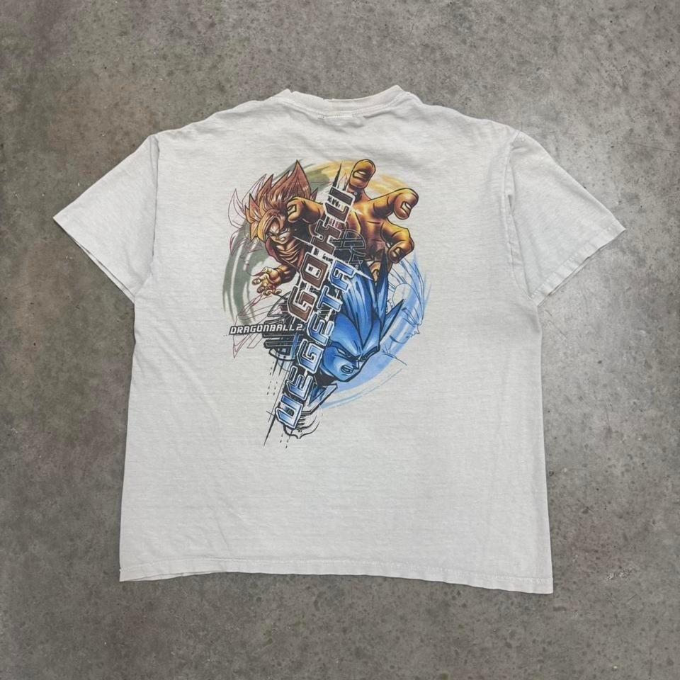 Vintage Y2K Dragonball Z Vegeta Goku T-shirt Anime Dragonball 2 2001 Mens Large