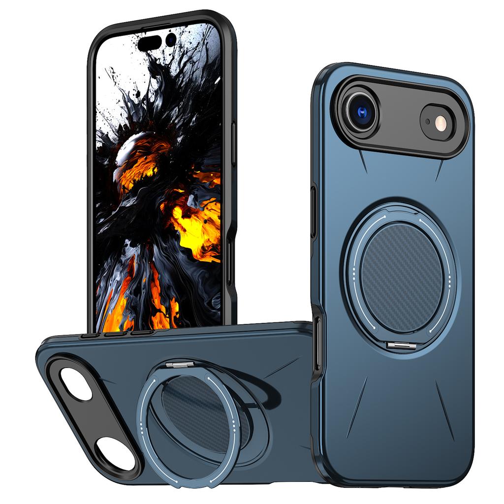 New for IPhone17Air Magnetic Phone Case Rotation Damping Invisible Bracket for Apple 17Pro Protective Case